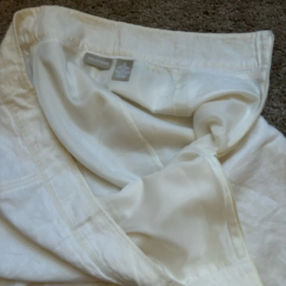 Cotton Linen White Skirt Fieldgear Suze‎ 16